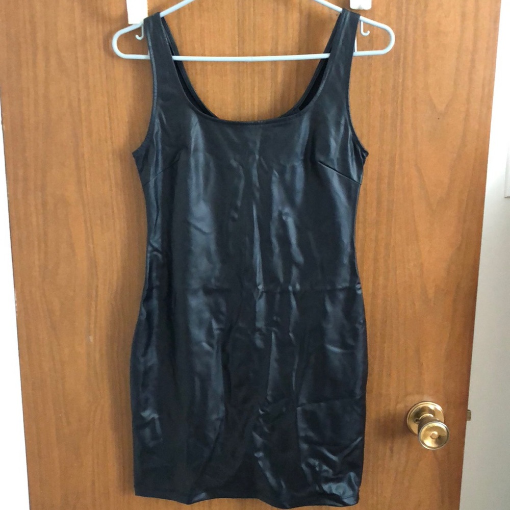 Pleather dress